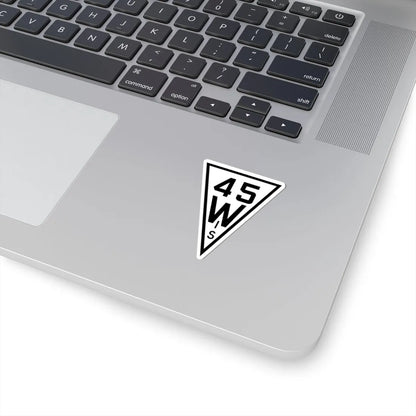 WIS 45 1927 (Wisconsin) (Road Sign) STICKER Vinyl Kiss-Cut Decal - The Sticker Space