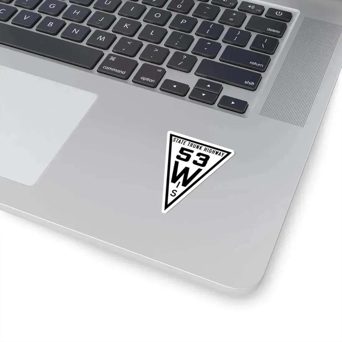 WIS 53 1919 (Wisconsin) (Road Sign) STICKER Vinyl Kiss-Cut Decal - The Sticker Space