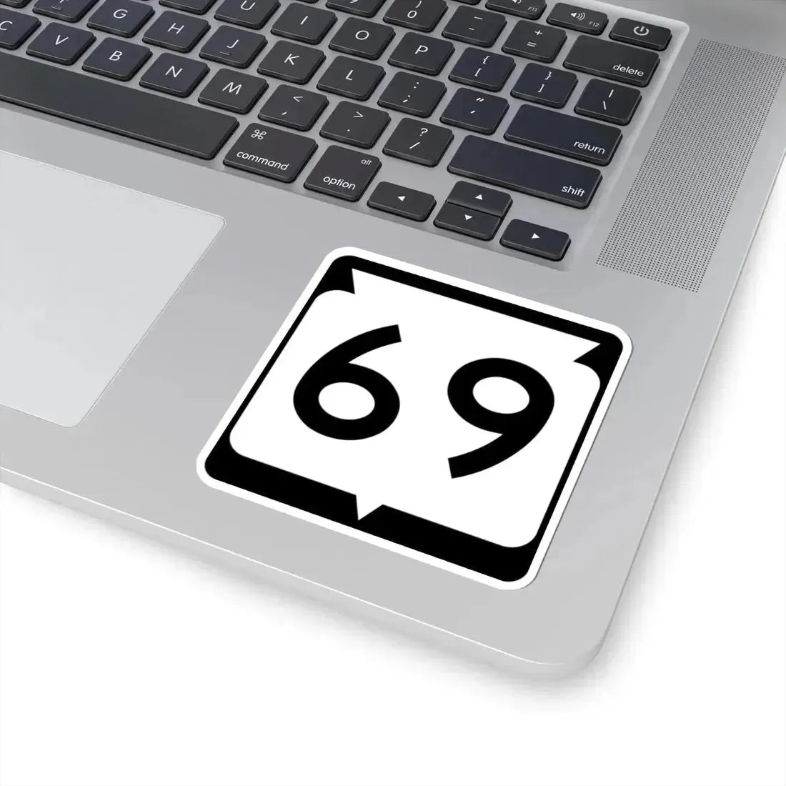 WIS 69 (Wisconsin) (Road Sign) STICKER Vinyl Kiss-Cut Decal - The Sticker Space