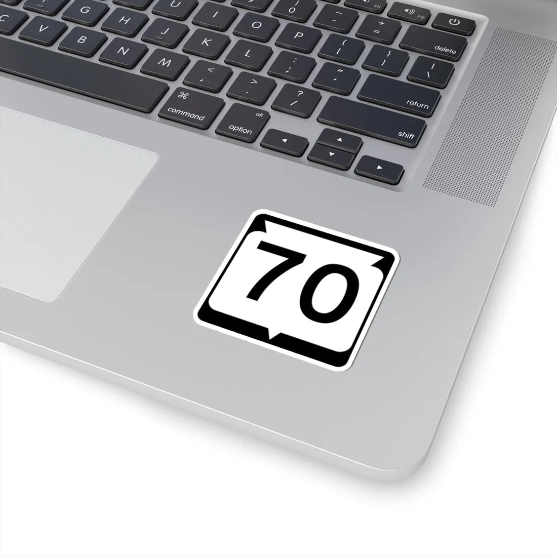 WIS 70 (Wisconsin) (Road Sign) STICKER Vinyl Kiss-Cut Decal - The Sticker Space