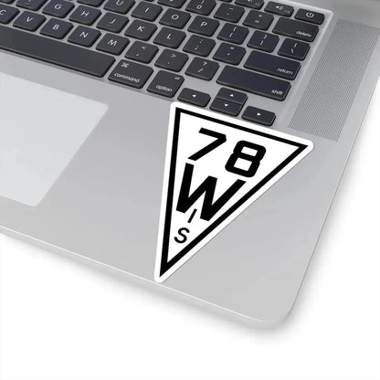 WIS 78 1927 (Wisconsin) (Road Sign) STICKER Vinyl Kiss-Cut Decal - The Sticker Space
