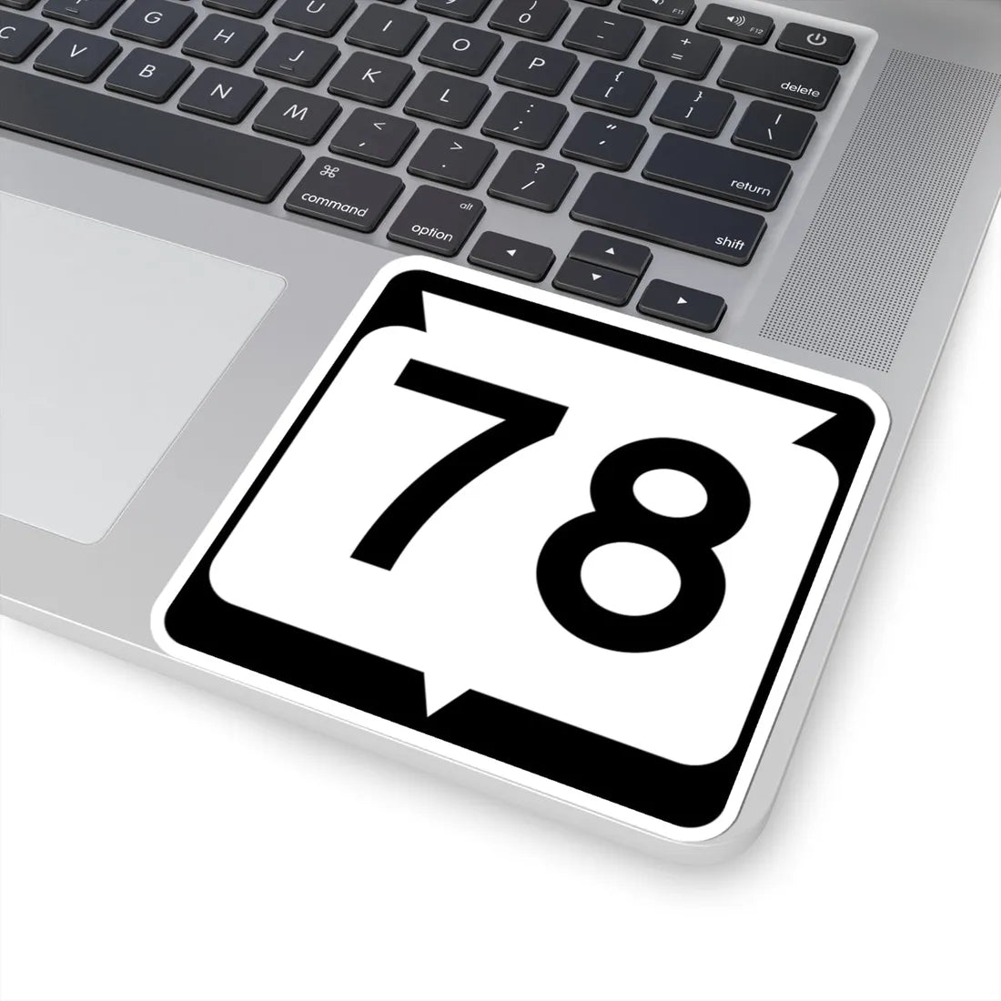 WIS 78 (Wisconsin) (Road Sign) STICKER Vinyl Kiss-Cut Decal - The Sticker Space