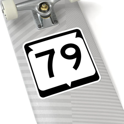 WIS 79 (Wisconsin) (Road Sign) STICKER Vinyl Kiss-Cut Decal - The Sticker Space