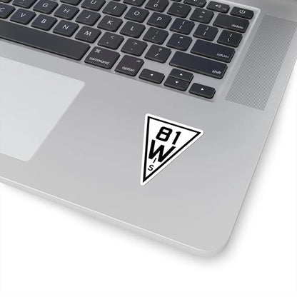 WIS 81 1927 (Wisconsin) (Road Sign) STICKER Vinyl Kiss-Cut Decal - The Sticker Space