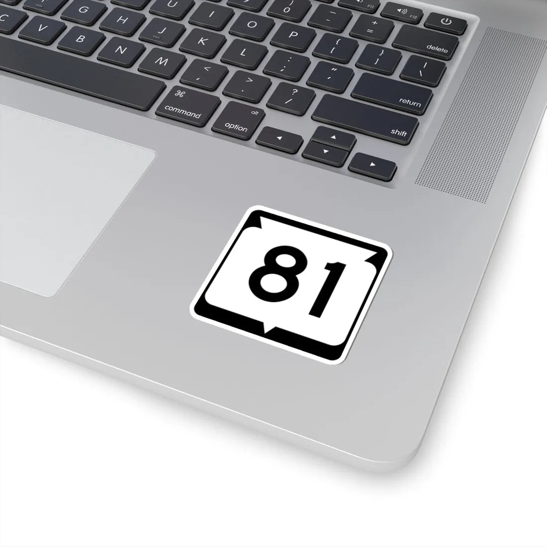 WIS 81 (Wisconsin) (Road Sign) STICKER Vinyl Kiss-Cut Decal - The Sticker Space