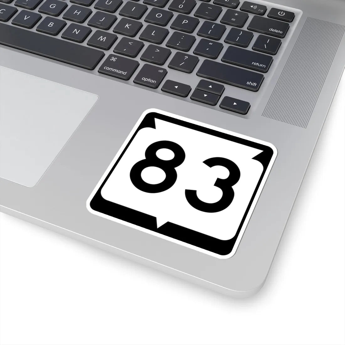 WIS 83 (Wisconsin) (Road Sign) STICKER Vinyl Kiss-Cut Decal - The Sticker Space