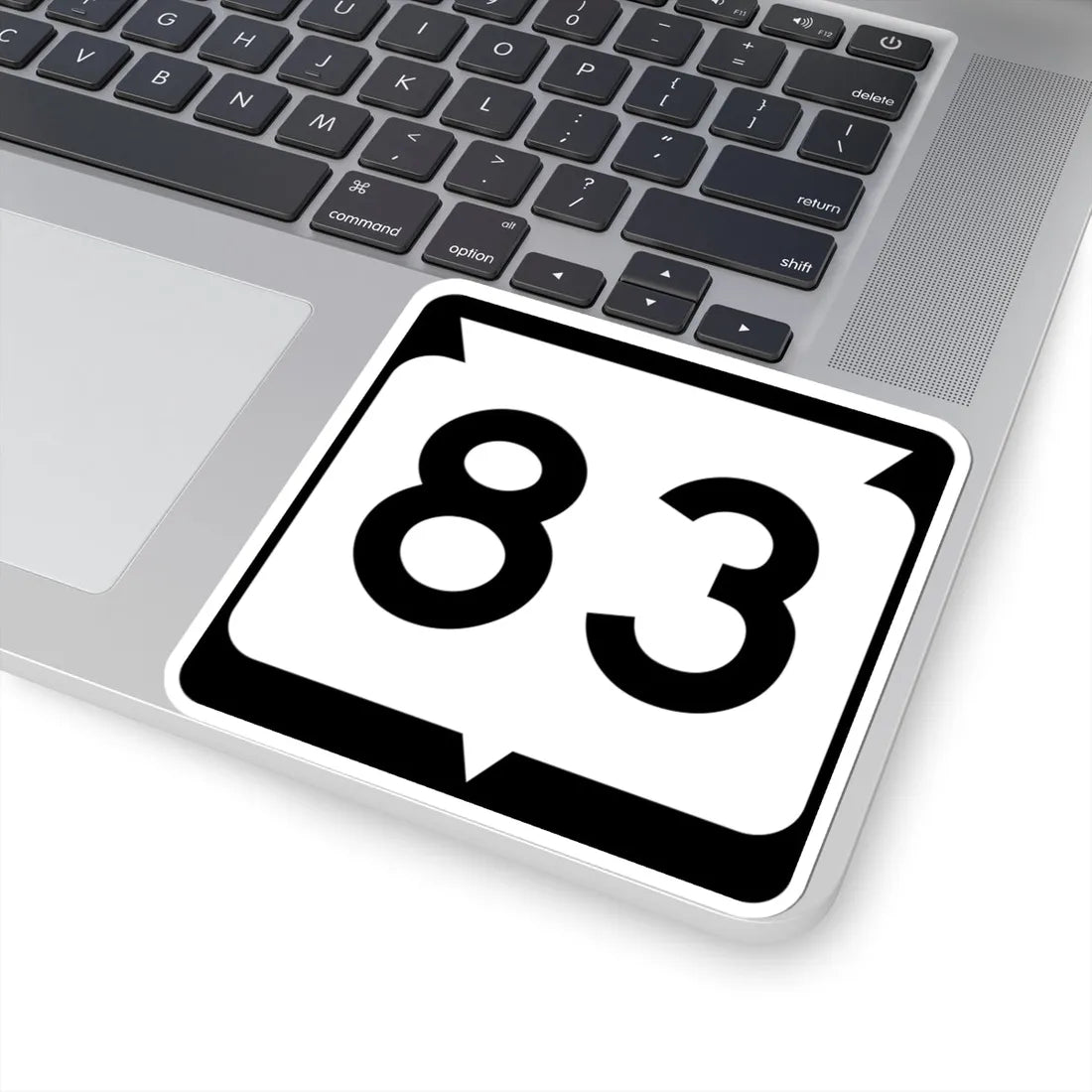 WIS 83 (Wisconsin) (Road Sign) STICKER Vinyl Kiss-Cut Decal - The Sticker Space