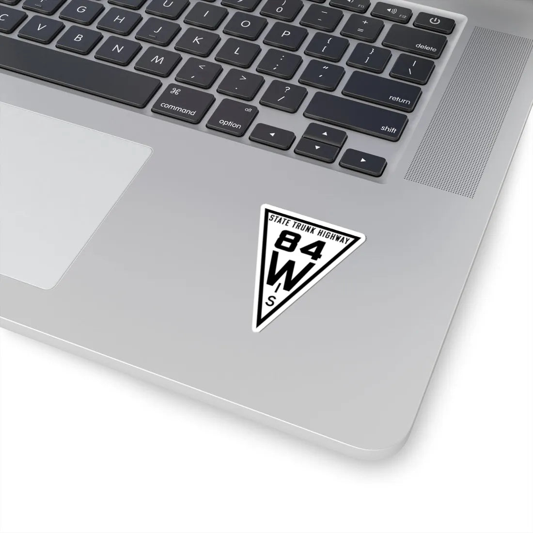 WIS 84 1919 (Wisconsin) (Road Sign) STICKER Vinyl Kiss-Cut Decal - The Sticker Space