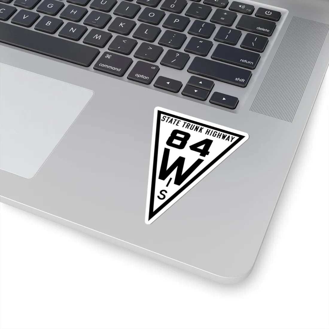 WIS 84 1919 (Wisconsin) (Road Sign) STICKER Vinyl Kiss-Cut Decal - The Sticker Space