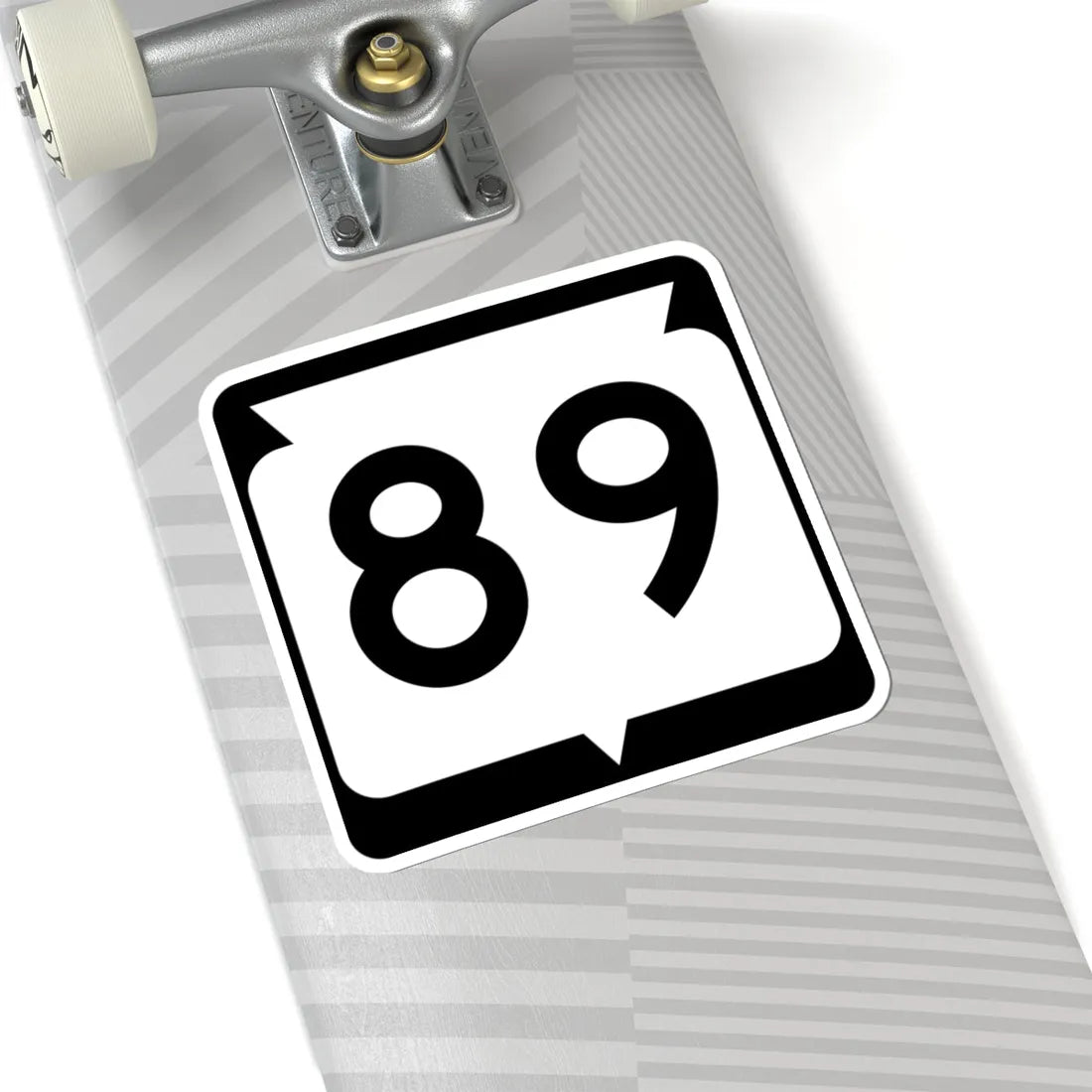 WIS 89 (Wisconsin) (Road Sign) STICKER Vinyl Kiss-Cut Decal - The Sticker Space