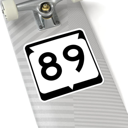 WIS 89 (Wisconsin) (Road Sign) STICKER Vinyl Kiss-Cut Decal - The Sticker Space