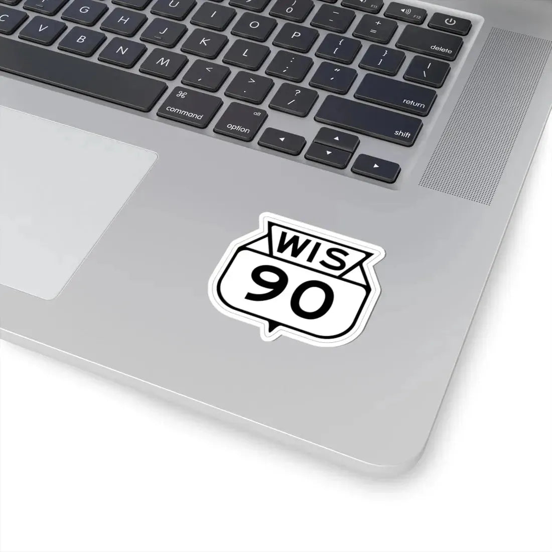 WIS 90 1949 (Wisconsin) (Road Sign) STICKER Vinyl Kiss-Cut Decal - The Sticker Space