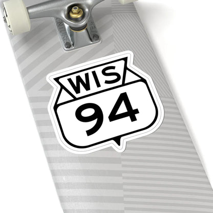 WIS 94 1949 (Wisconsin) (Road Sign) STICKER Vinyl Kiss-Cut Decal - The Sticker Space