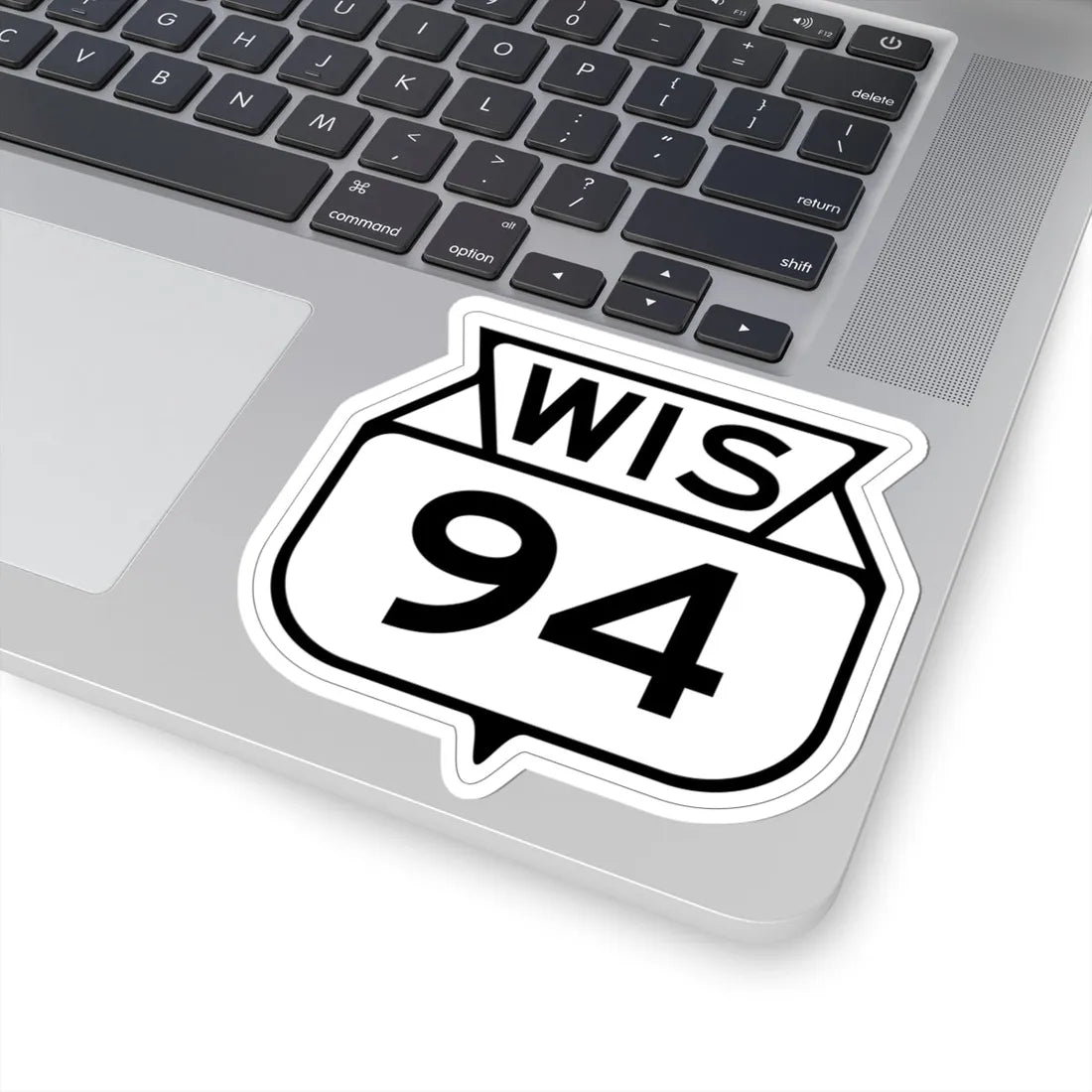 WIS 94 1949 (Wisconsin) (Road Sign) STICKER Vinyl Kiss-Cut Decal - The Sticker Space
