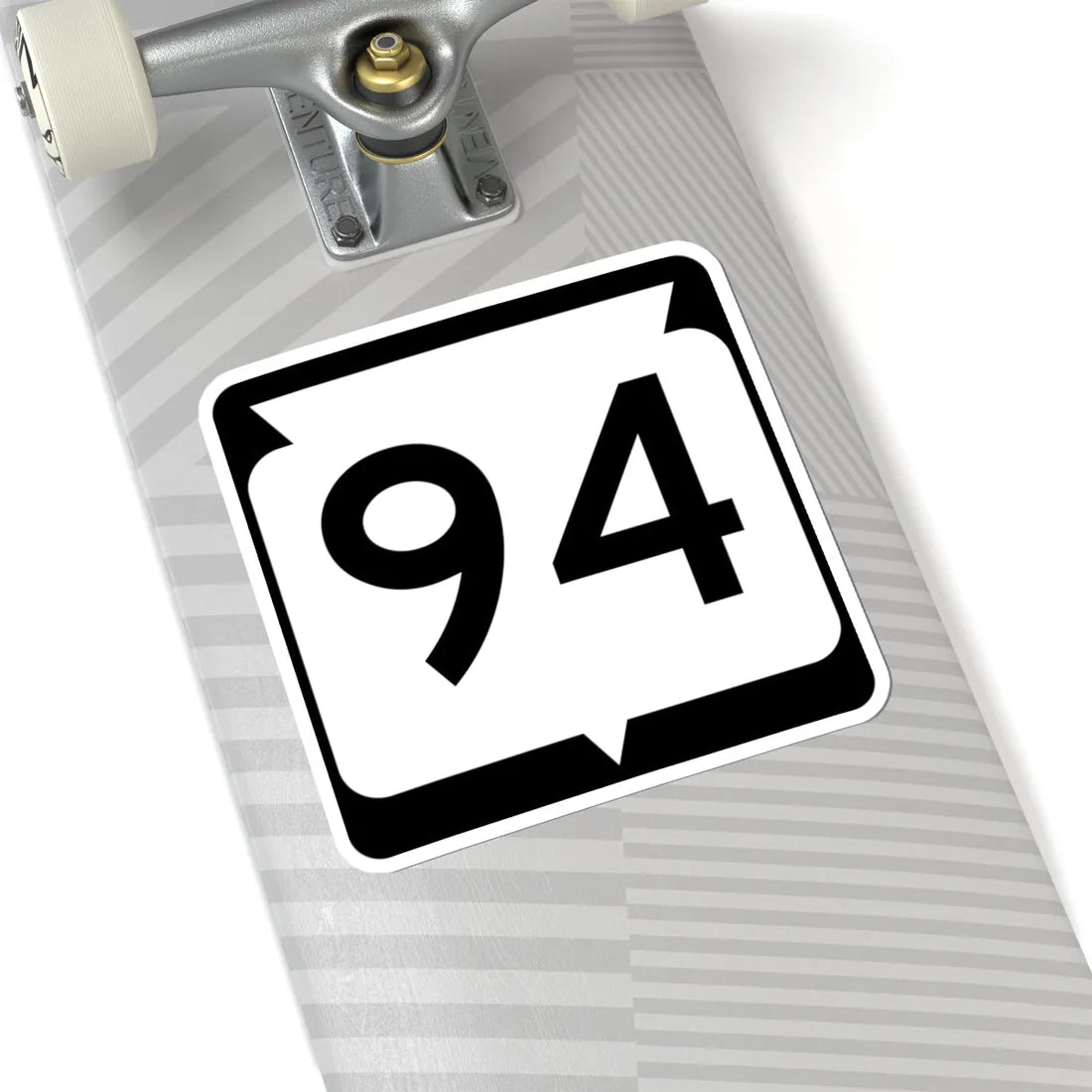 WIS 94 (Wisconsin) (Road Sign) STICKER Vinyl Kiss-Cut Decal - The Sticker Space