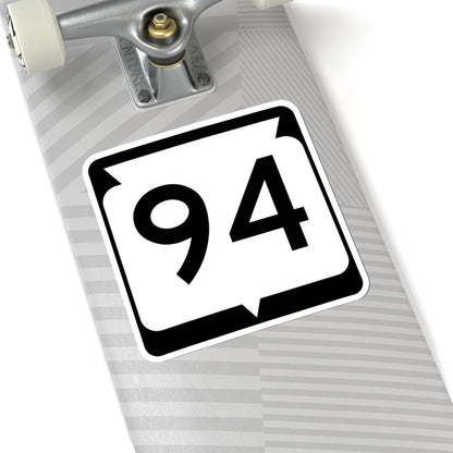 WIS 94 (Wisconsin) (Road Sign) STICKER Vinyl Kiss-Cut Decal - The Sticker Space