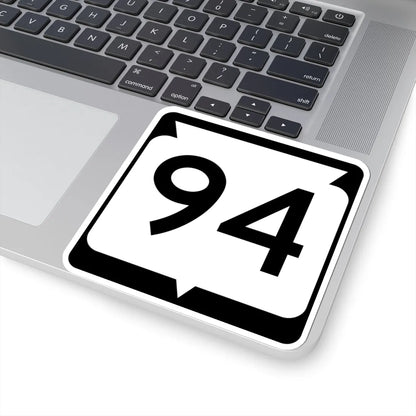 WIS 94 (Wisconsin) (Road Sign) STICKER Vinyl Kiss-Cut Decal - The Sticker Space