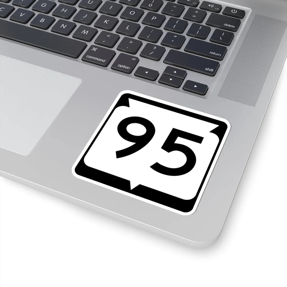 WIS 95 (Wisconsin) (Road Sign) STICKER Vinyl Kiss-Cut Decal - The Sticker Space