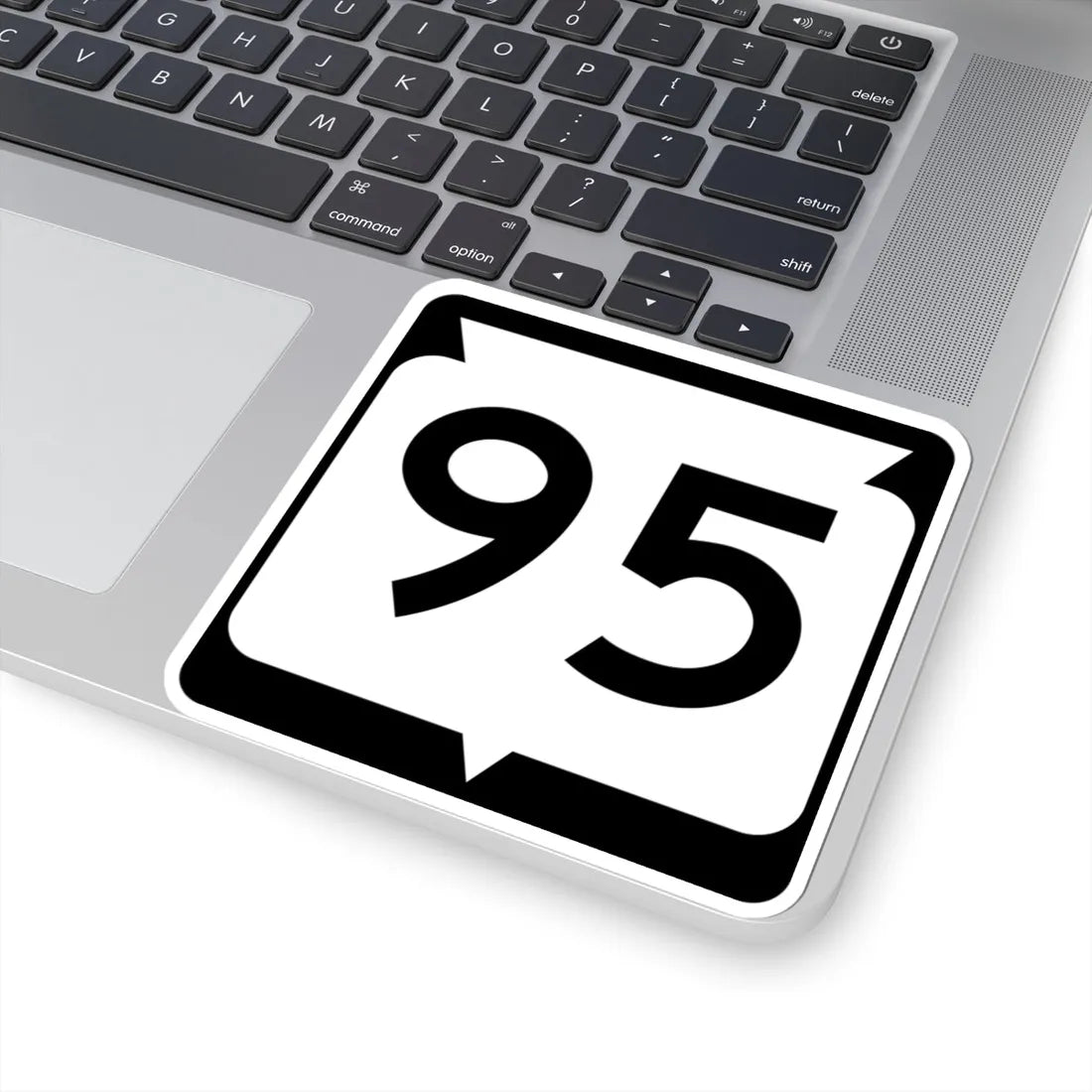 WIS 95 (Wisconsin) (Road Sign) STICKER Vinyl Kiss-Cut Decal - The Sticker Space