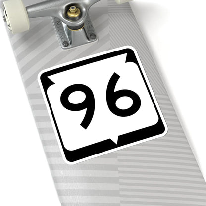 WIS 96 (Wisconsin) (Road Sign) STICKER Vinyl Kiss-Cut Decal - The Sticker Space