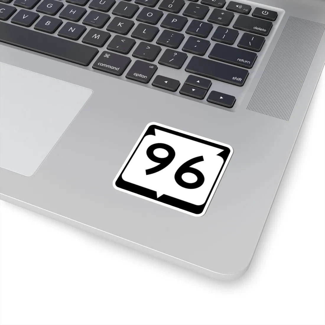 WIS 96 (Wisconsin) (Road Sign) STICKER Vinyl Kiss-Cut Decal - The Sticker Space