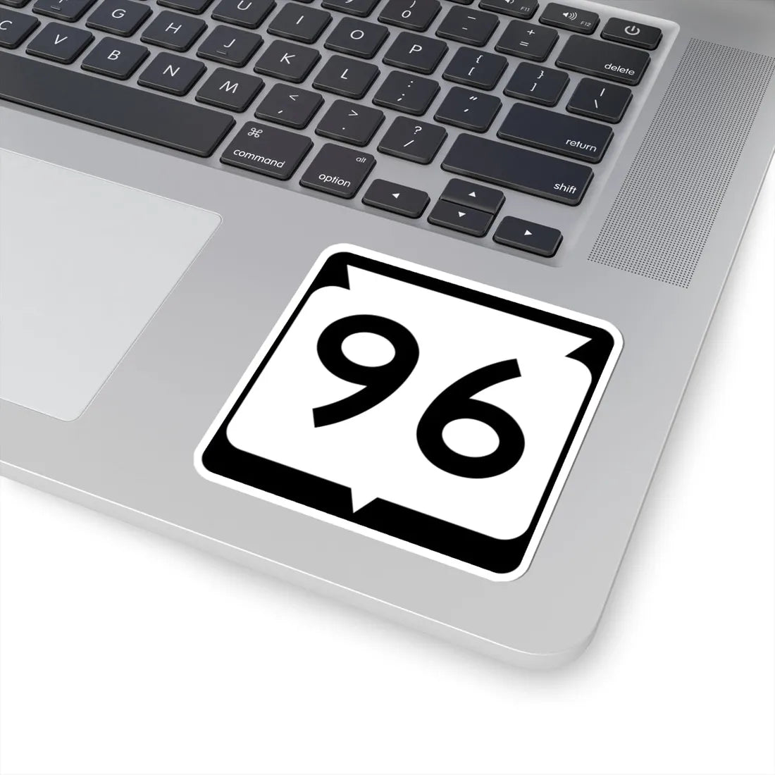 WIS 96 (Wisconsin) (Road Sign) STICKER Vinyl Kiss-Cut Decal - The Sticker Space