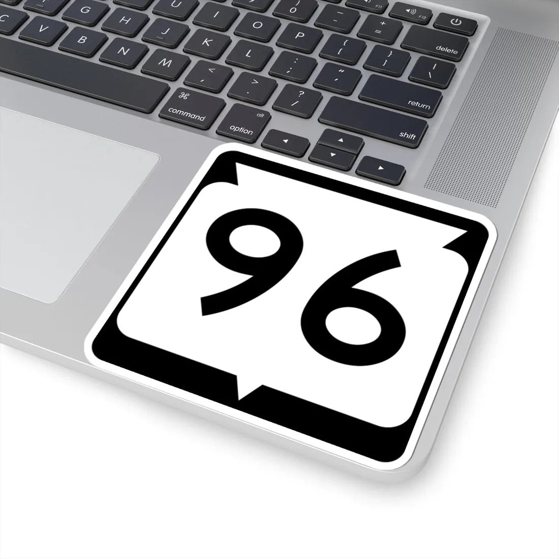 WIS 96 (Wisconsin) (Road Sign) STICKER Vinyl Kiss-Cut Decal - The Sticker Space