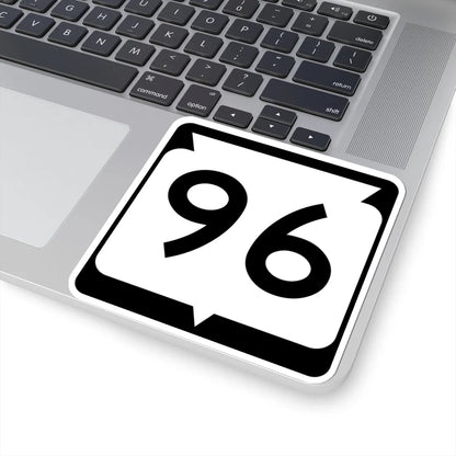 WIS 96 (Wisconsin) (Road Sign) STICKER Vinyl Kiss-Cut Decal - The Sticker Space