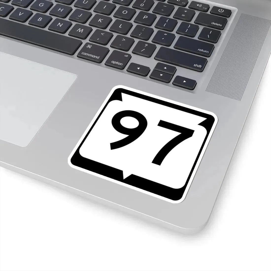 WIS 97 (Wisconsin) (Road Sign) STICKER Vinyl Kiss-Cut Decal - The Sticker Space