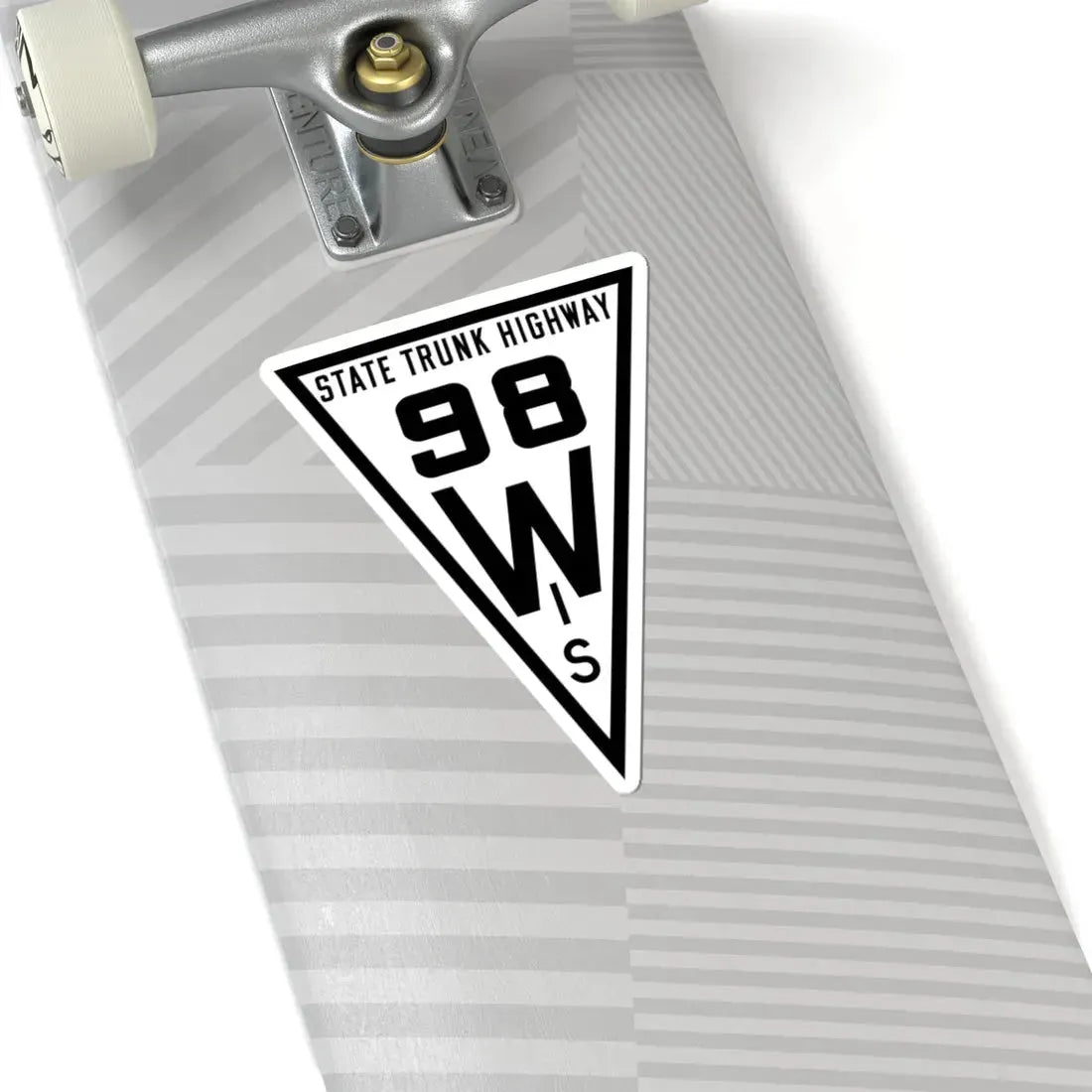 WIS 98 1919 (Wisconsin) (Road Sign) STICKER Vinyl Kiss-Cut Decal - The Sticker Space