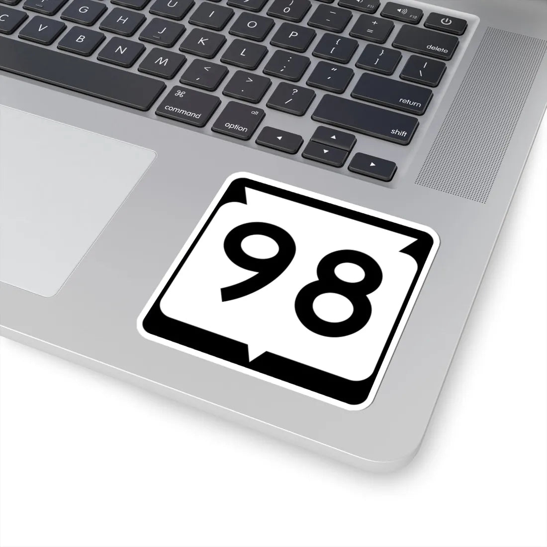 WIS 98 (Wisconsin) (Road Sign) STICKER Vinyl Kiss-Cut Decal - The Sticker Space