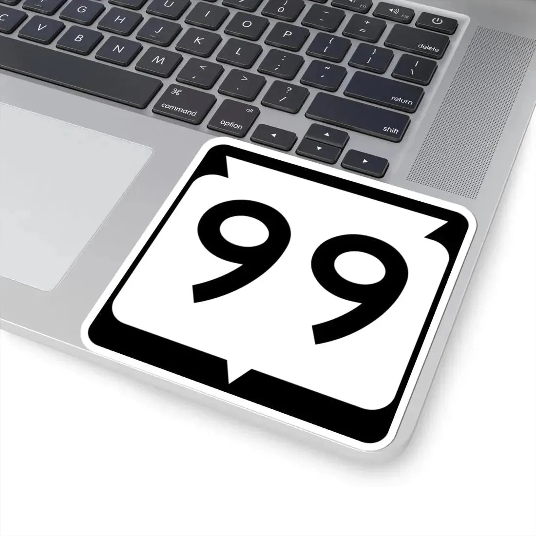 WIS 99 (Wisconsin) (Road Sign) STICKER Vinyl Kiss-Cut Decal - The Sticker Space