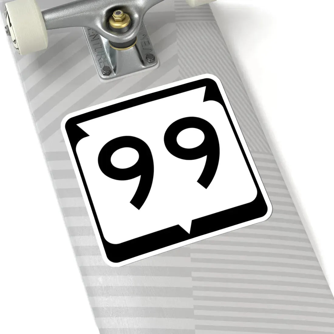 WIS 99 (Wisconsin) (Road Sign) STICKER Vinyl Kiss-Cut Decal - The Sticker Space