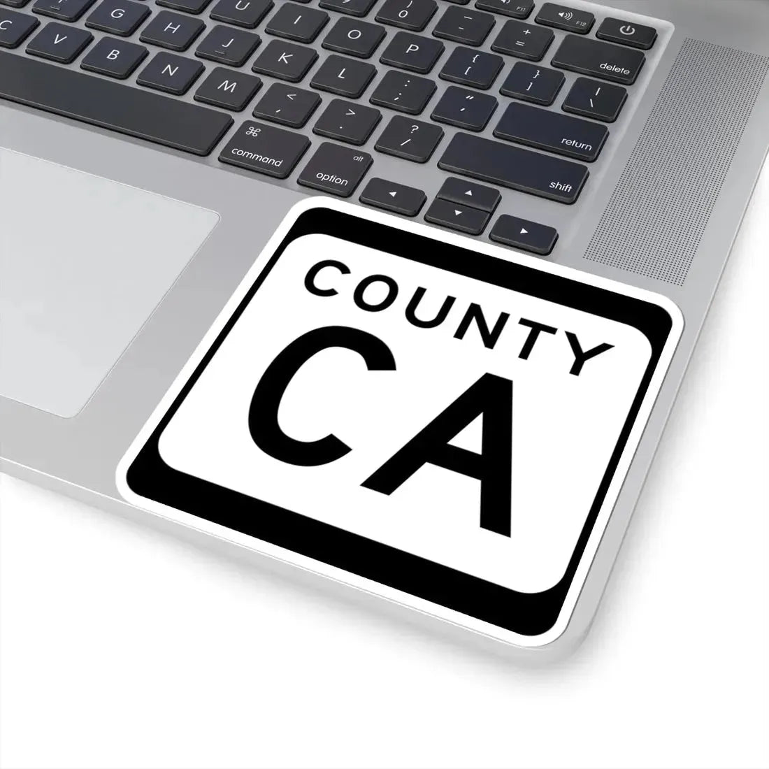 WIS County CA (Wisconsin) (Road Sign) STICKER Vinyl Kiss-Cut Decal - The Sticker Space