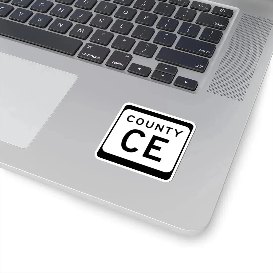 WIS County CE (Wisconsin) (Road Sign) STICKER Vinyl Kiss-Cut Decal - The Sticker Space