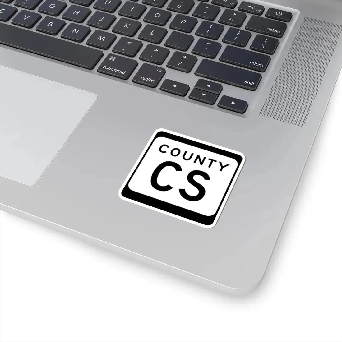 WIS County CS (Wisconsin) (Road Sign) STICKER Vinyl Kiss-Cut Decal - The Sticker Space