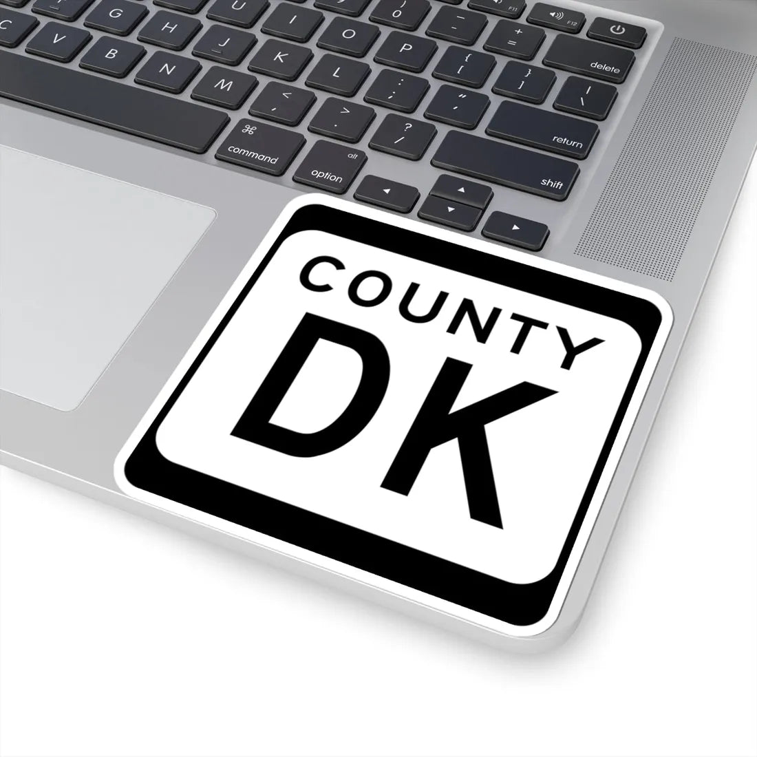 WIS County DK (Wisconsin) (Road Sign) STICKER Vinyl Kiss-Cut Decal - The Sticker Space