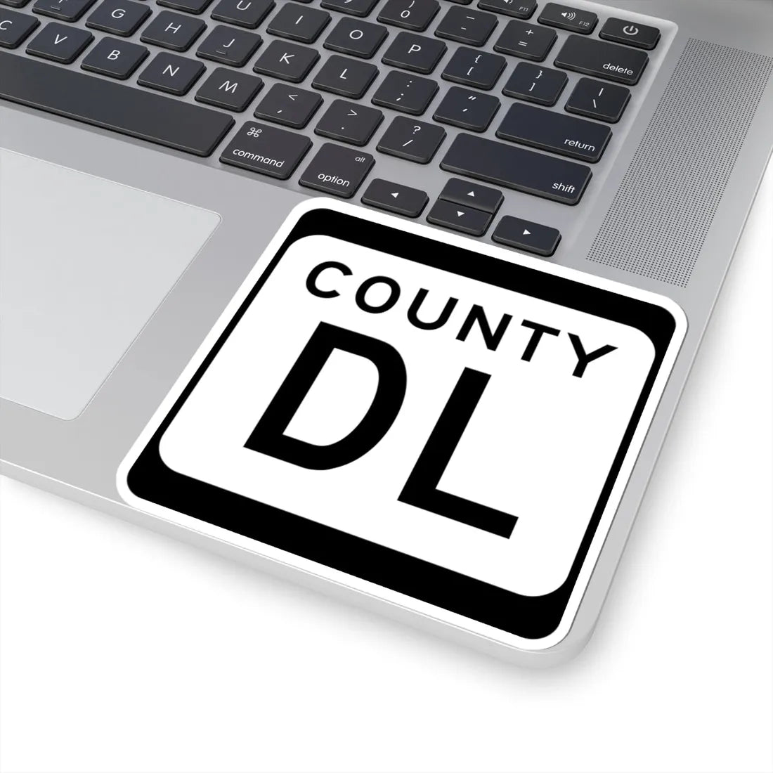 WIS County DL (Wisconsin) (Road Sign) STICKER Vinyl Kiss-Cut Decal - The Sticker Space
