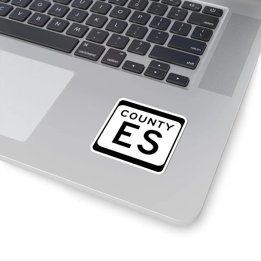 WIS County ES (Wisconsin) (Road Sign) STICKER Vinyl Kiss-Cut Decal - The Sticker Space