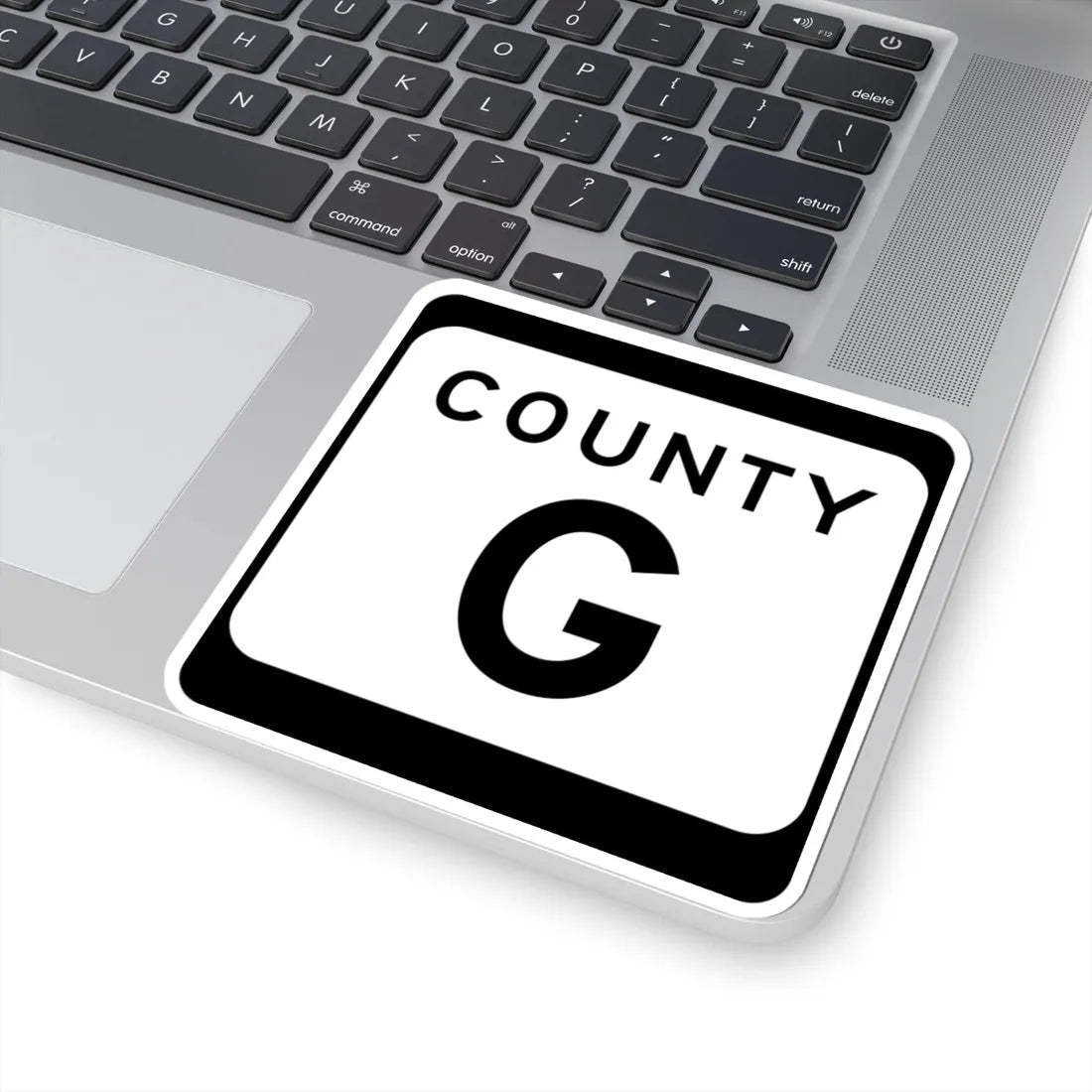 WIS County G (Wisconsin) (Road Sign) STICKER Vinyl Kiss-Cut Decal - The Sticker Space