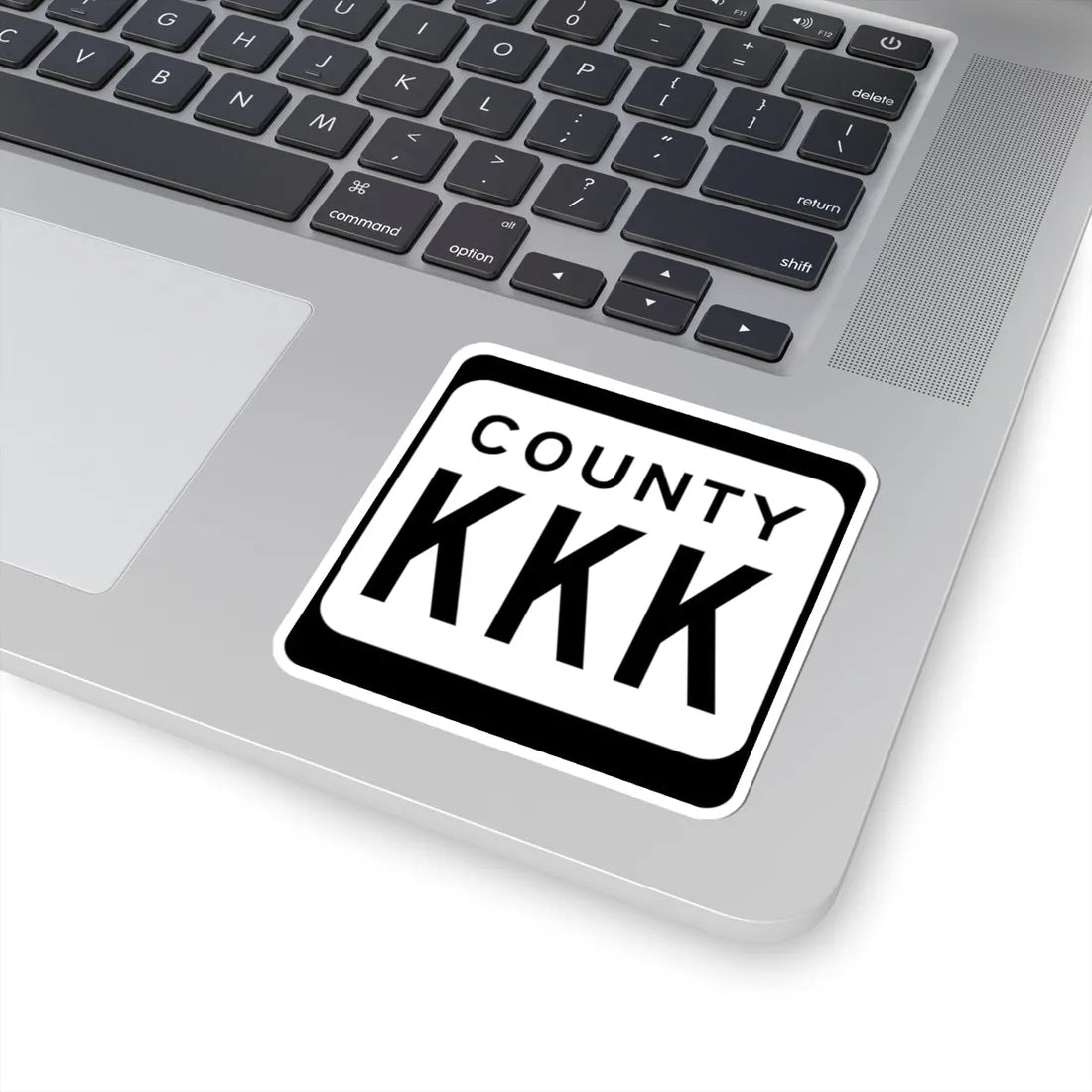 WIS County KKK (Wisconsin) (Road Sign) STICKER Vinyl Kiss-Cut Decal - The Sticker Space