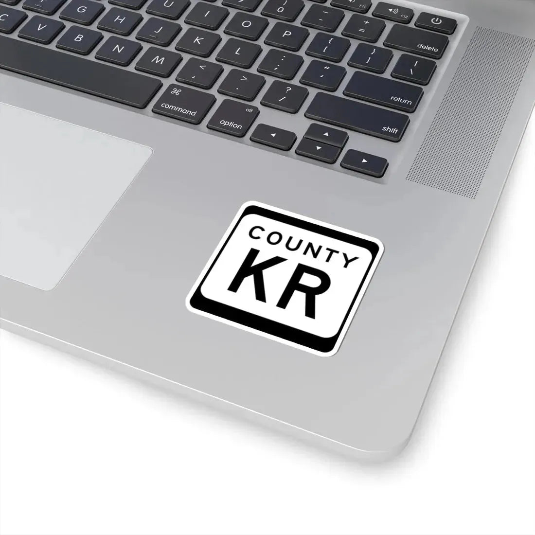 WIS County KR (Wisconsin) (Road Sign) STICKER Vinyl Kiss-Cut Decal - The Sticker Space