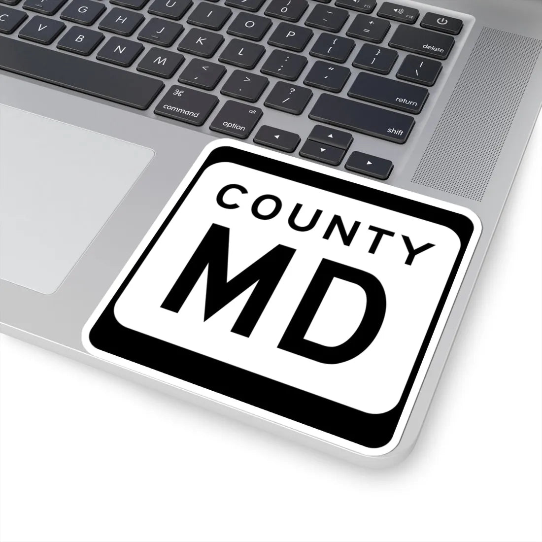 WIS County MD (Wisconsin) (Road Sign) STICKER Vinyl Kiss-Cut Decal - The Sticker Space
