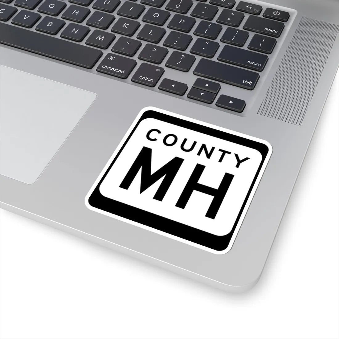WIS County MH (Wisconsin) (Road Sign) STICKER Vinyl Kiss-Cut Decal - The Sticker Space