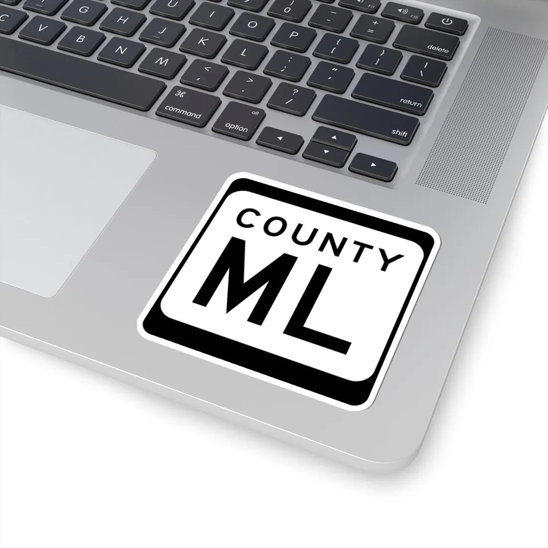 WIS County ML (Wisconsin) (Road Sign) STICKER Vinyl Kiss-Cut Decal - The Sticker Space