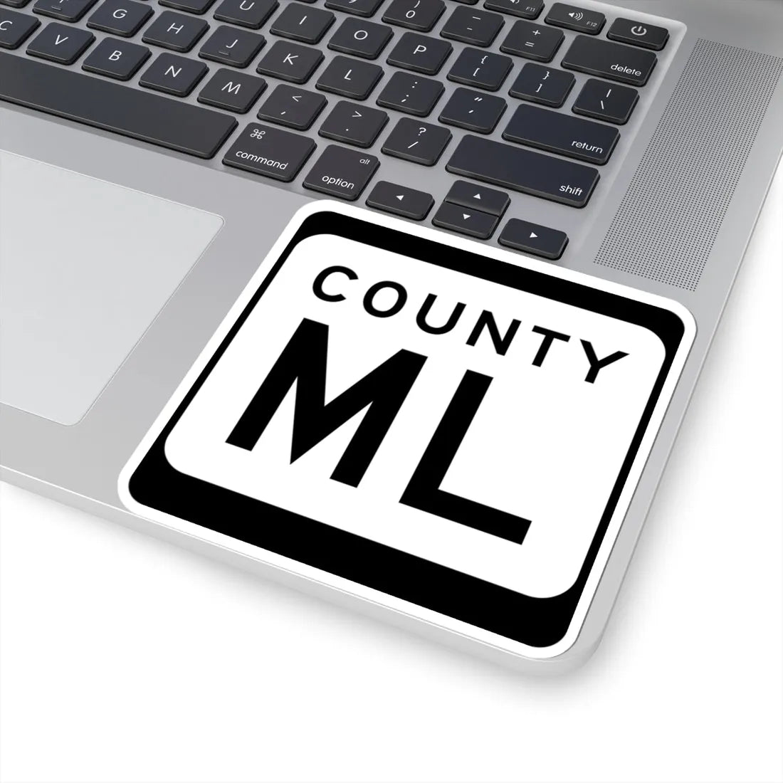 WIS County ML (Wisconsin) (Road Sign) STICKER Vinyl Kiss-Cut Decal - The Sticker Space