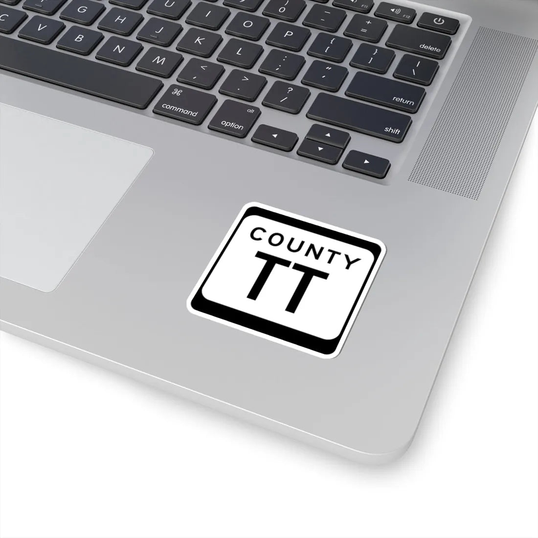 WIS County TT (Wisconsin) (Road Sign) STICKER Vinyl Kiss-Cut Decal - The Sticker Space