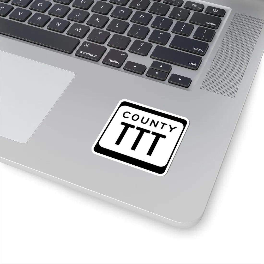 WIS County TTT (Wisconsin) (Road Sign) STICKER Vinyl Kiss-Cut Decal - The Sticker Space