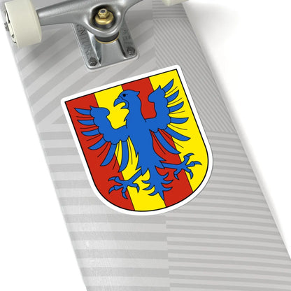 Wisen-blazon (Switzerland) (Coat of Arms) STICKER Vinyl Kiss-Cut Decal - The Sticker Space