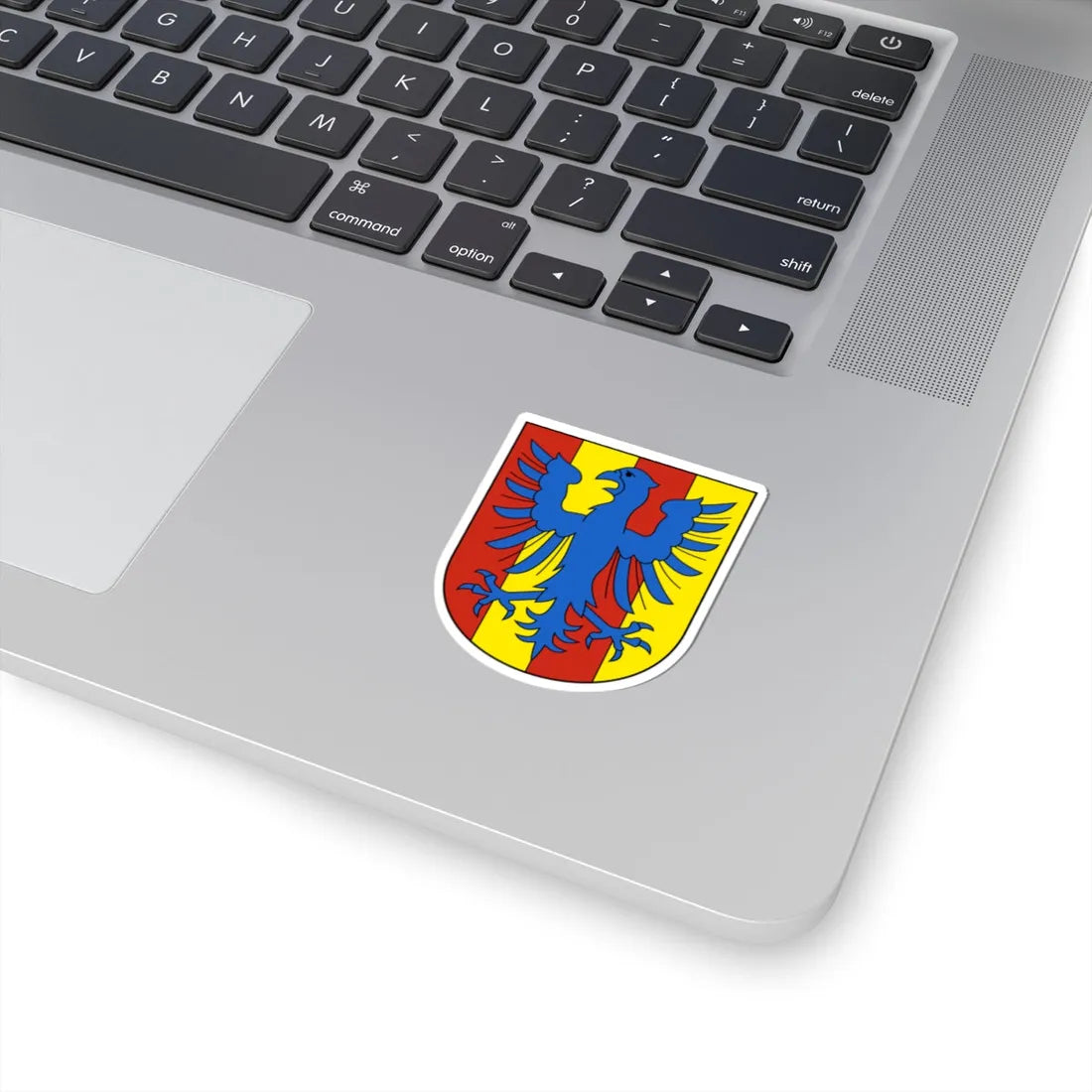 Wisen-blazon (Switzerland) (Coat of Arms) STICKER Vinyl Kiss-Cut Decal - The Sticker Space